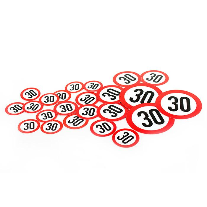 Sigo Signs Panneau Limitation Vitesse 30,5x45,7cm - Aluminium Réfléchissant, Qualité Pro, Trous Pré-percés, Extérieur