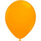 8 ballons de baudruche UV fluorescents - orange fluo