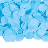 Confettis en papier uni 100 g - bleu clair
