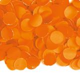 Confettis en papier uni 100 g - orange