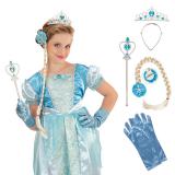 Kit d'accessoires pour enfant "Princesse de l'hiver" 5 pcs.