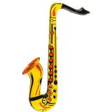 Saxophone gonflable 55 cm - doré