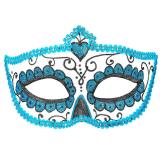 Loup "Dia de los Muertos" - turquoise