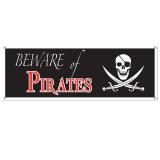 Bannière Beware of Pirates 1,5 m