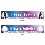 Bannière "Disco Night" 70 x 13 cm