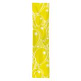Bannière avec motif de ballon de baudruche 3 m - jaune