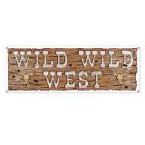 Bannière Wild Wild West 1,5 m
