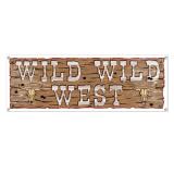 Bannière Wild Wild West 1,5 m