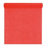 Large chemin de table en non-tissé "Élégance" 0,6 x 10 m - rouge