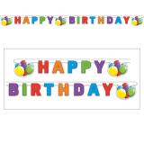 Guirlande-lettres "Anniversaire coloré" 2 m