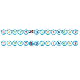 Guirlande de lettres "Petit train coloré" 3 m
