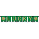 Guirlande lettres "Lucky" 1,83 m