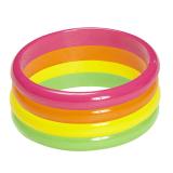 Bracelets fluo 4 pcs.