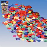 Confettis multicolores en papier