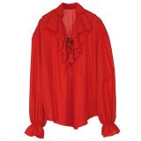 Chemise "Femme pirate sexy" - rouge