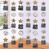 Décos à suspendre "Glamour à la Hollywood" 213 cm 6 pcs