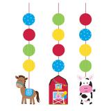 Suspensions "Ma petite ferme" 3 pcs.