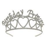 Diadème "Birthday Princess" avec barrettes