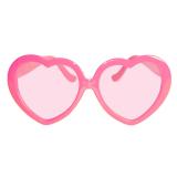 Lunettes en forme de cœur - rose