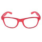 Lunettes unicolores "Coup d’œil" - rouge