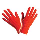 Gants unicolores "Couleurs à gogo" 23 cm - rouge