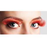 Faux cils unicolores - rouge