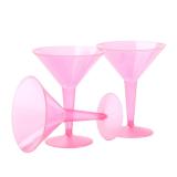 10 verres en plastique Martini unicolore 