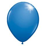 50 Ballons de baudruche unis métallisés - bleu