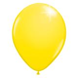 Einfarbige metallic Luftballons-10er Pack-gelb