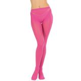 Collants unicolores - rose vif-XL