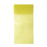 Einfarbiges Deko-Vlies Tischband 10 m-gelb