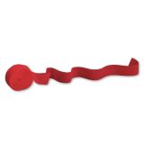 Einfarbiges Kreppband 250 x 4 cm-rot