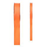 Ruban de déco en satin unicolore - orange-15 mm