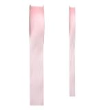 Ruban de déco en satin unicolore - rose-3 mm