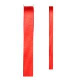 Einfarbiges Satin Deko-Band-rot-3 mm