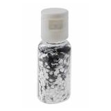 Paillettes unicolores 15 g - argent