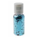 Paillettes unicolores 15 g - turquoise