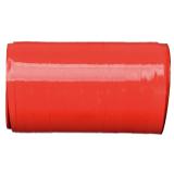 Ruban cadeau unicolore brillant 50 m - rouge