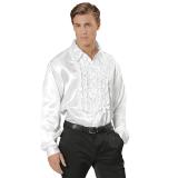 Chemise à jabot - blanc-XL