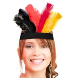 Coiffe avec plumes "Allemagne"