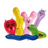 Figuren-Luftballons "Bunte Tierparade" 6er Pack