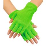 Mitaines unicolores - vert fluo