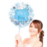 Ballon en aluminium "Baby-Boy" 43 cm