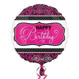 Ballon en alu "Fabulous Birthday" 43 cm