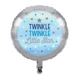 Ballon en alu "Little Star" 43,5 cm bleu 