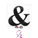 Ballon en aluminium "Mr & Mrs" 45 cm - &