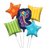 Ballons "Petit dino" 5 pcs.