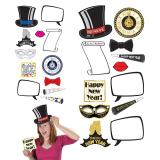 Accessoires pour photo "Happy New Year" 12 pcs.