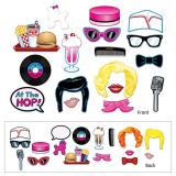 Set accessoires photos "Années 50" 17 pcs