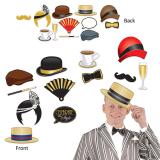 Set d´accessoires photo"Golden 20ies" 12-pcs